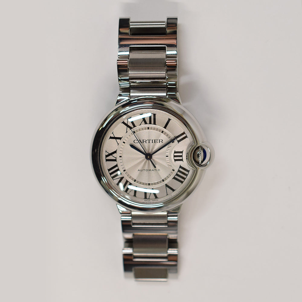 Cartier Ballon Bleu 36mm Steel W6920046 – Silver Roman Dial