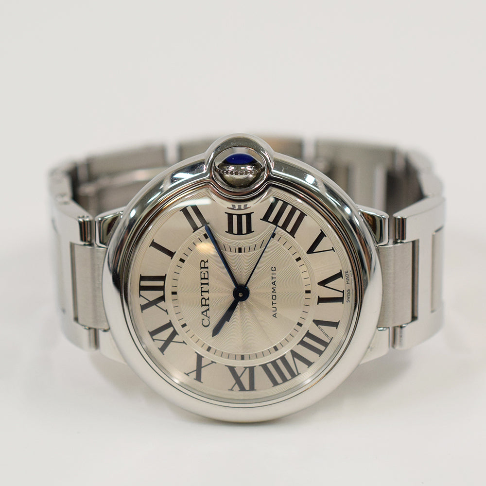 Cartier Ballon Bleu 36mm Steel W6920046 – Silver Roman Dial