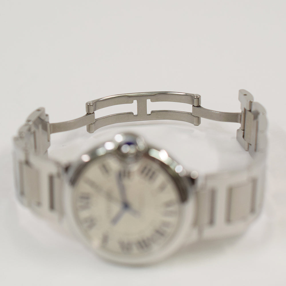 Cartier Ballon Bleu 36mm Steel W6920046 – Silver Roman Dial