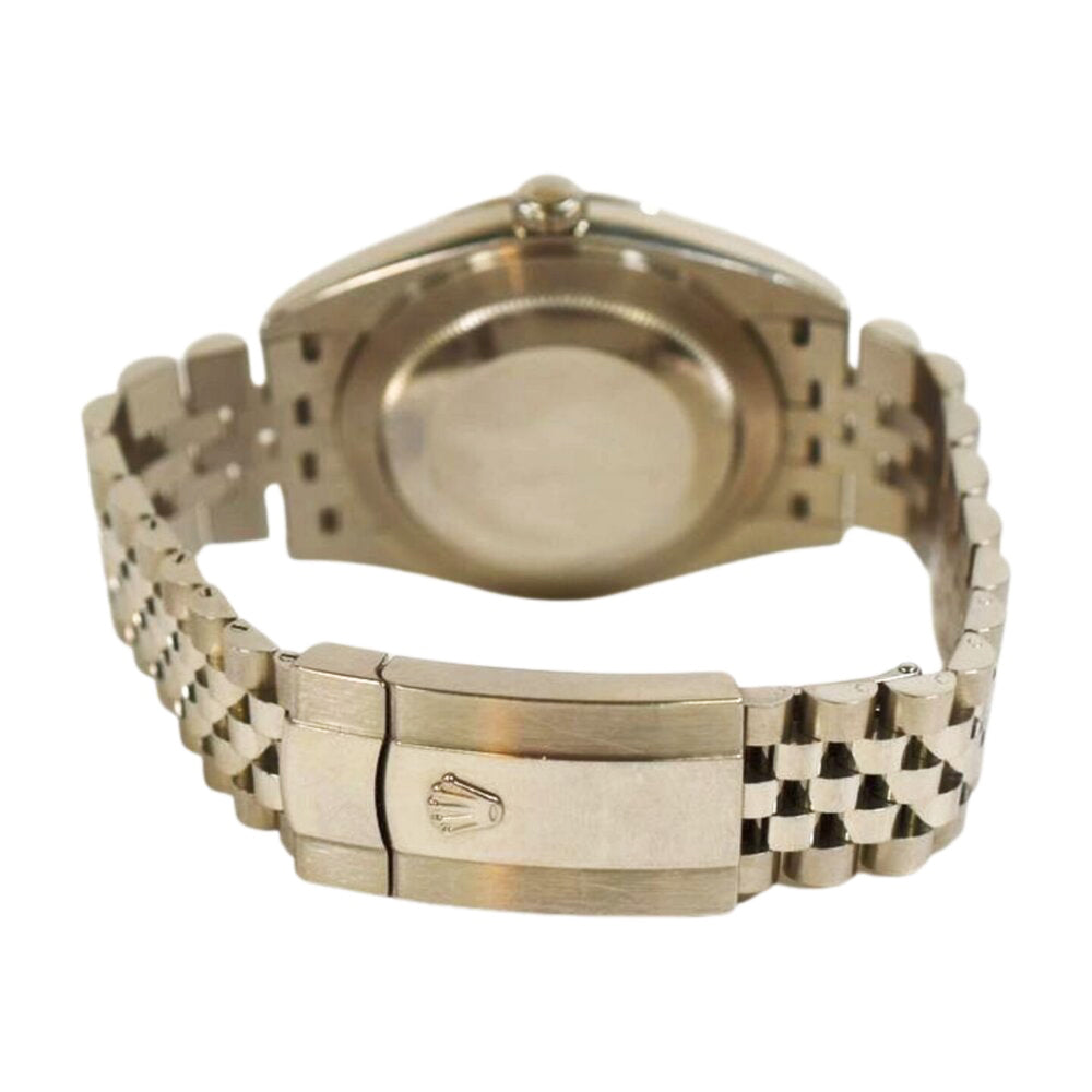 Rolex Datejust 41mm Steel and White Gold Fluted Bezel 126334 – Black Dial