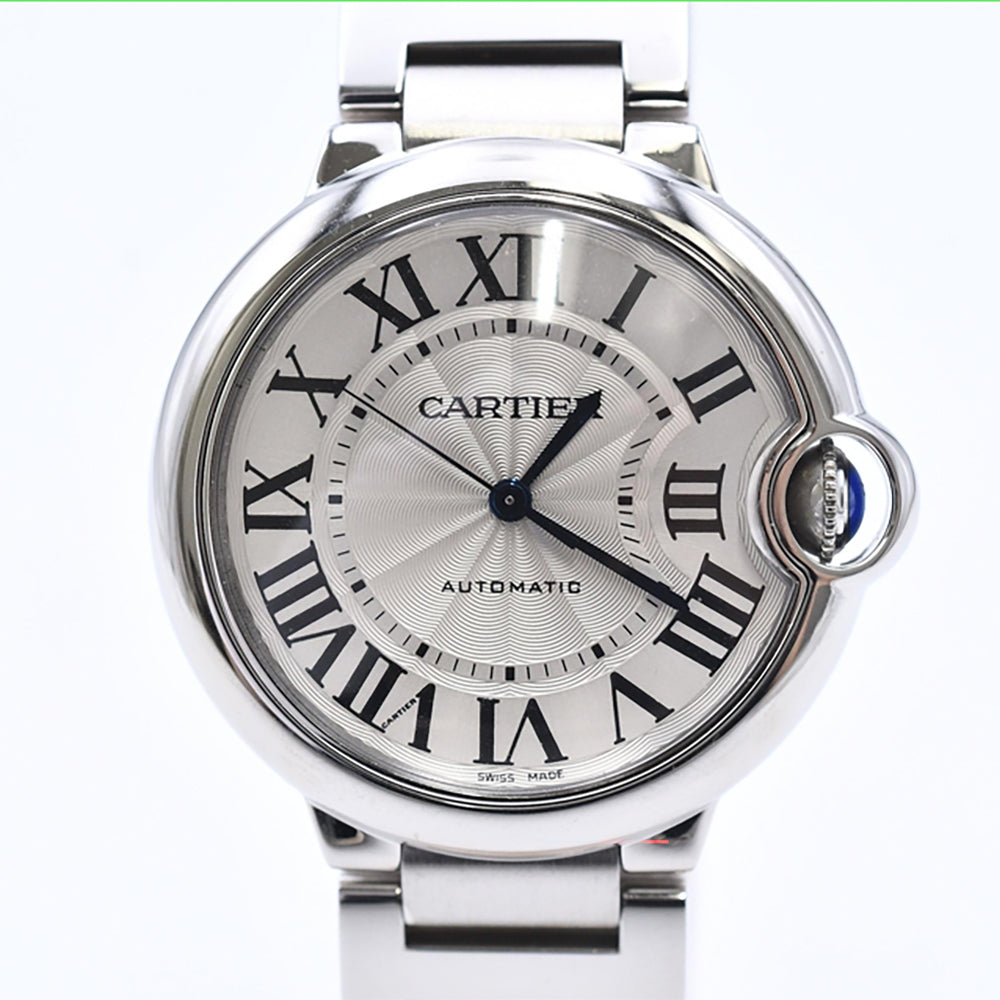 Cartier Ballon Bleu 36mm Steel W6920046 – Silver Roman Dial