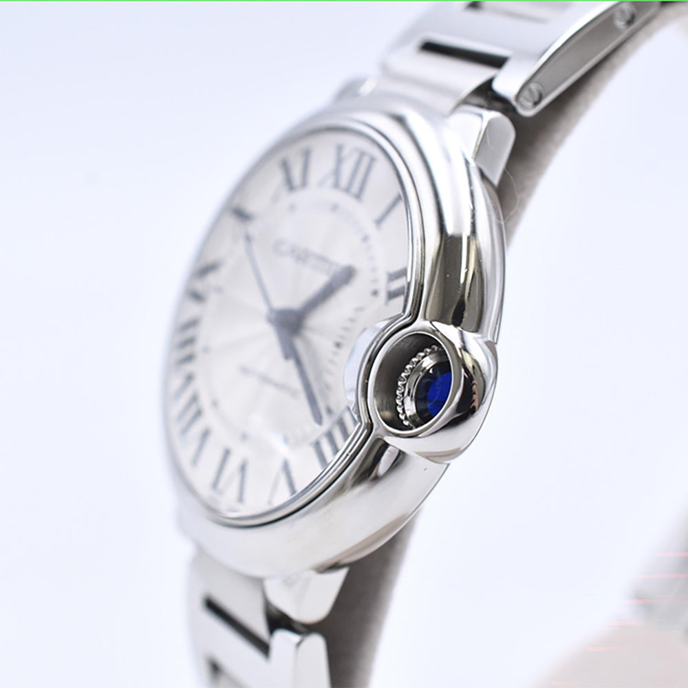 Cartier Ballon Bleu 36mm Steel W6920046 – Silver Roman Dial