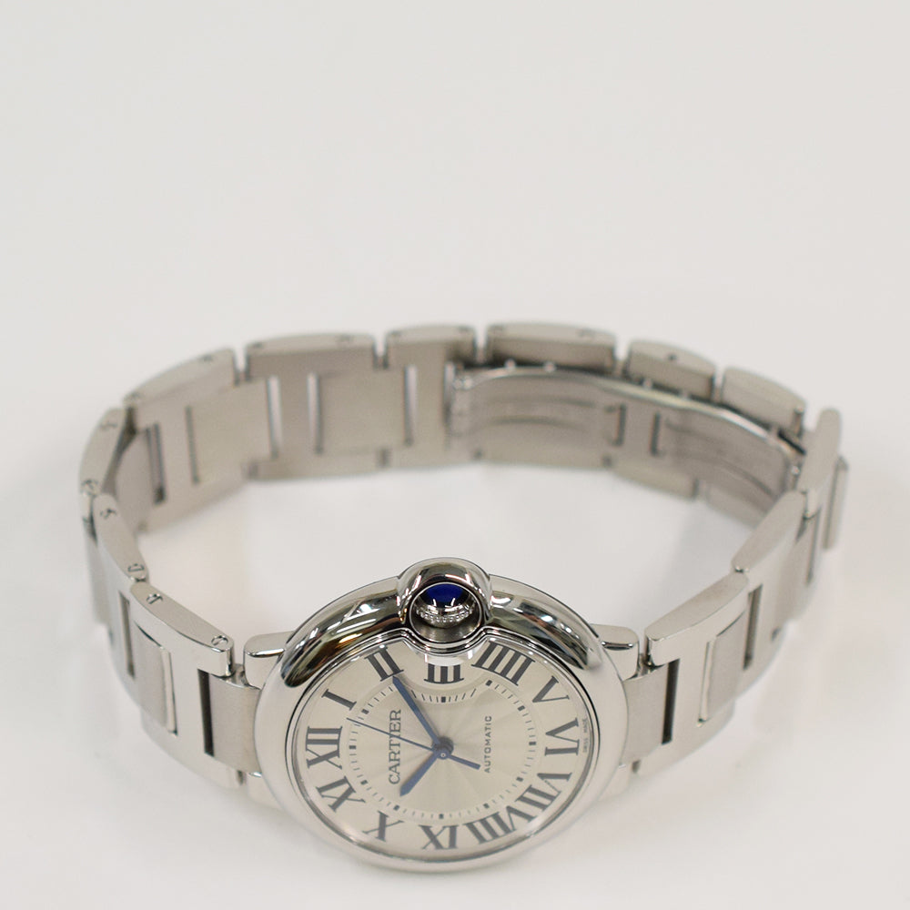 Cartier Ballon Bleu 36mm Steel W6920046 – Silver Roman Dial
