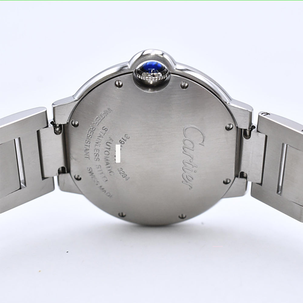 Cartier Ballon Bleu 36mm Steel W6920046 – Silver Roman Dial