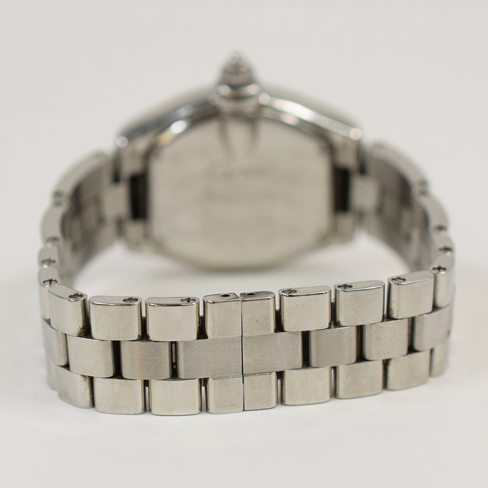 Cartier Roadster Steel 36.5mm x 30.5mm W62016V3 – Silver Roman Dial