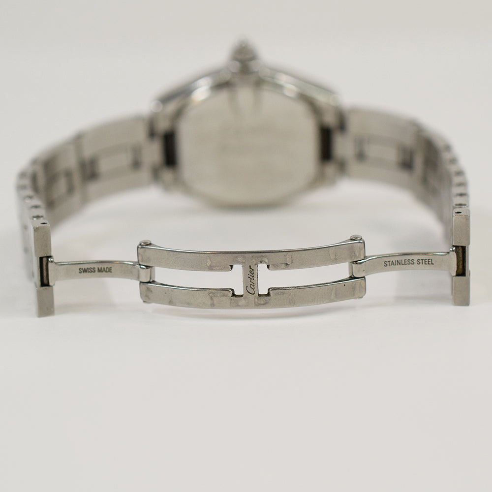 Cartier Roadster Steel 36.5mm x 30.5mm W62016V3 – Silver Roman Dial