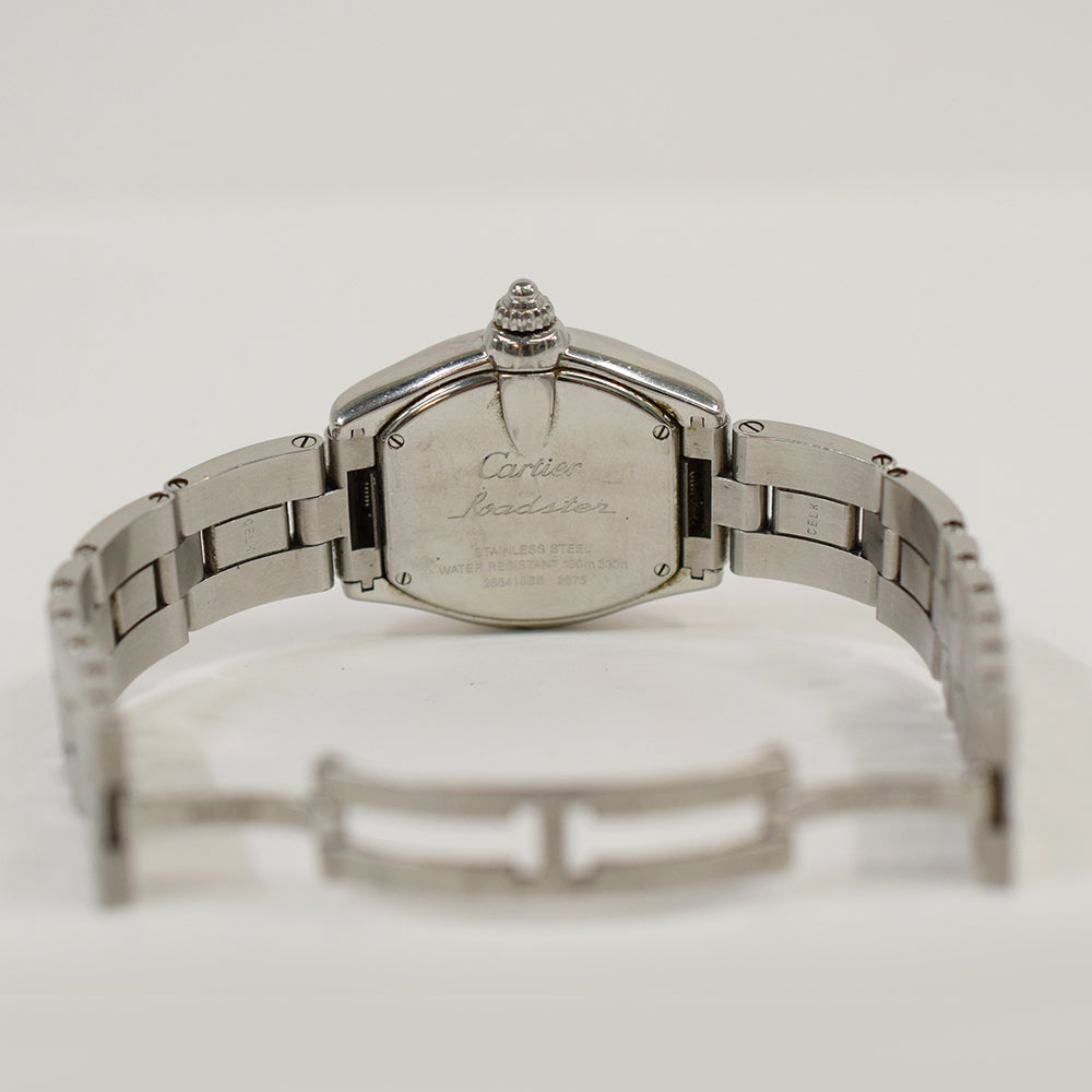 Cartier Roadster Steel 36.5mm x 30.5mm W62016V3 – Silver Roman Dial