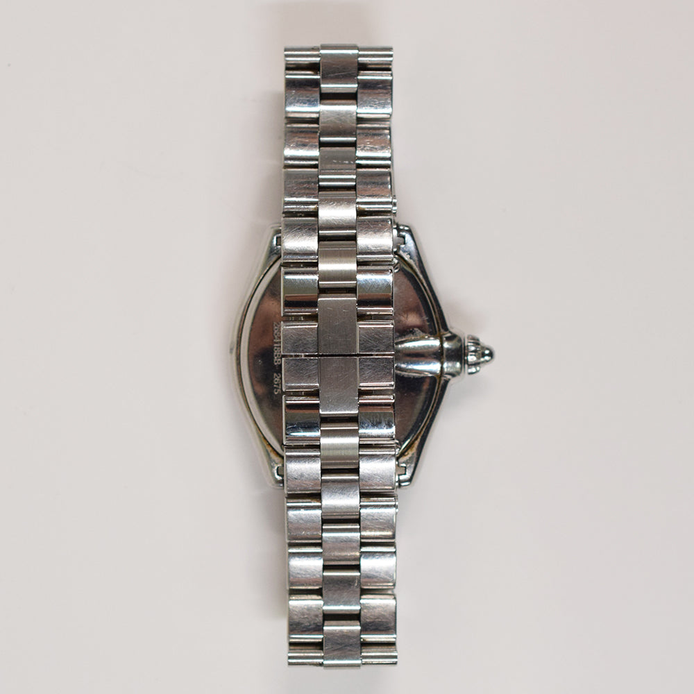 Cartier Roadster Steel 36.5mm x 30.5mm W62016V3 – Silver Roman Dial