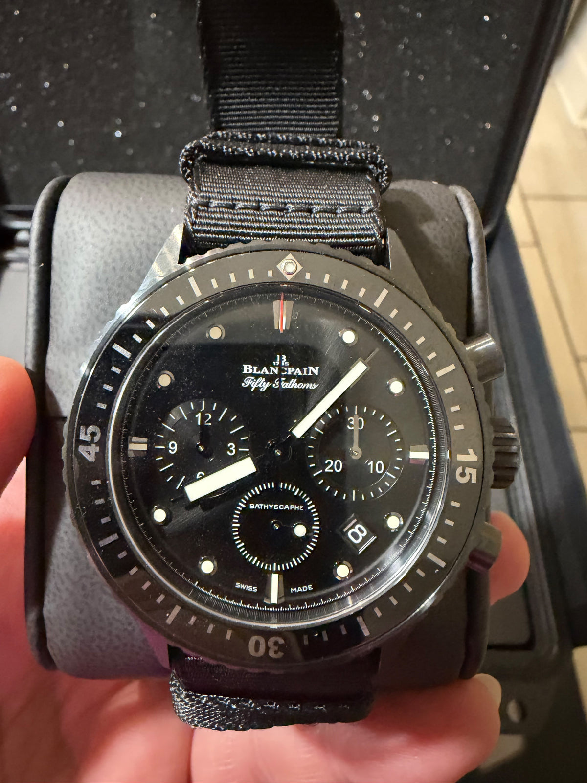 Blancpain Fifty Fathoms Bathyscaphe Flyback Chronograph