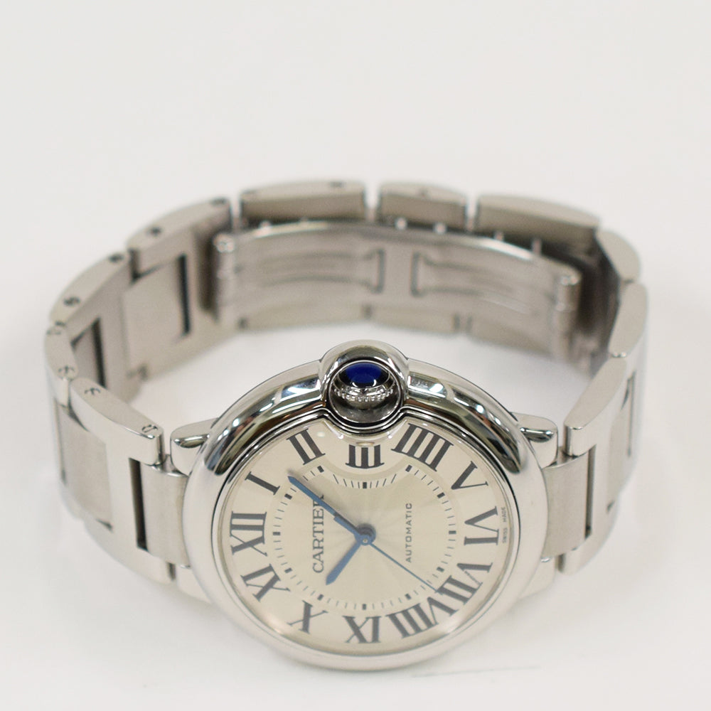 Cartier Ballon Bleu 36mm Steel W6920046 – Silver Roman Dial