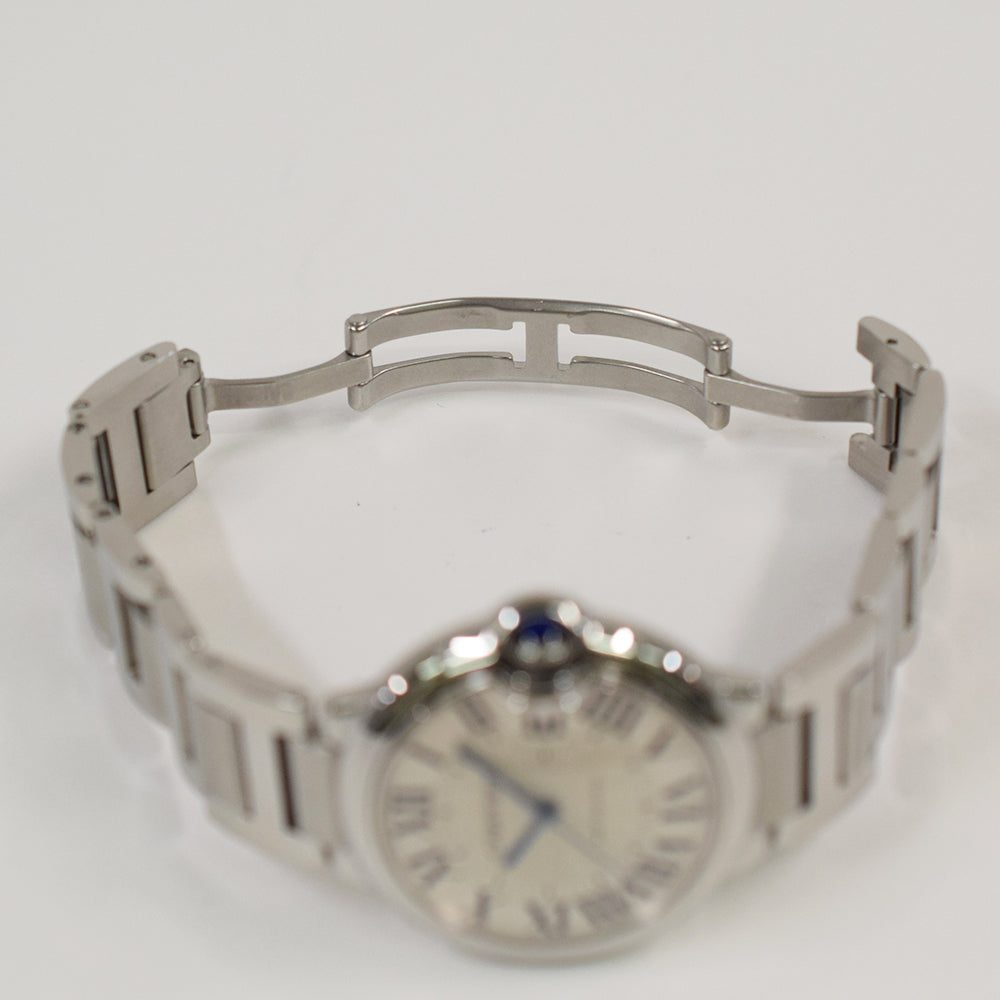 Cartier Ballon Bleu 36mm Steel W6920046 – Silver Roman Dial