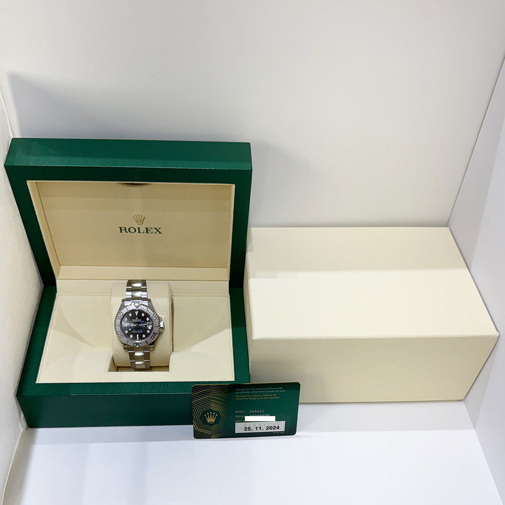 Rolex Yacht-Master 37mm Rolesium 268622 – Grey Dial