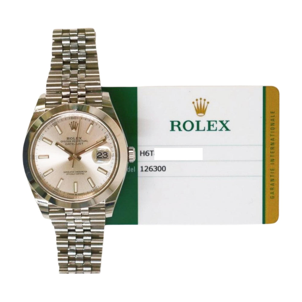 Rolex Datejust 41mm Steel 126300 – Silver Dial
