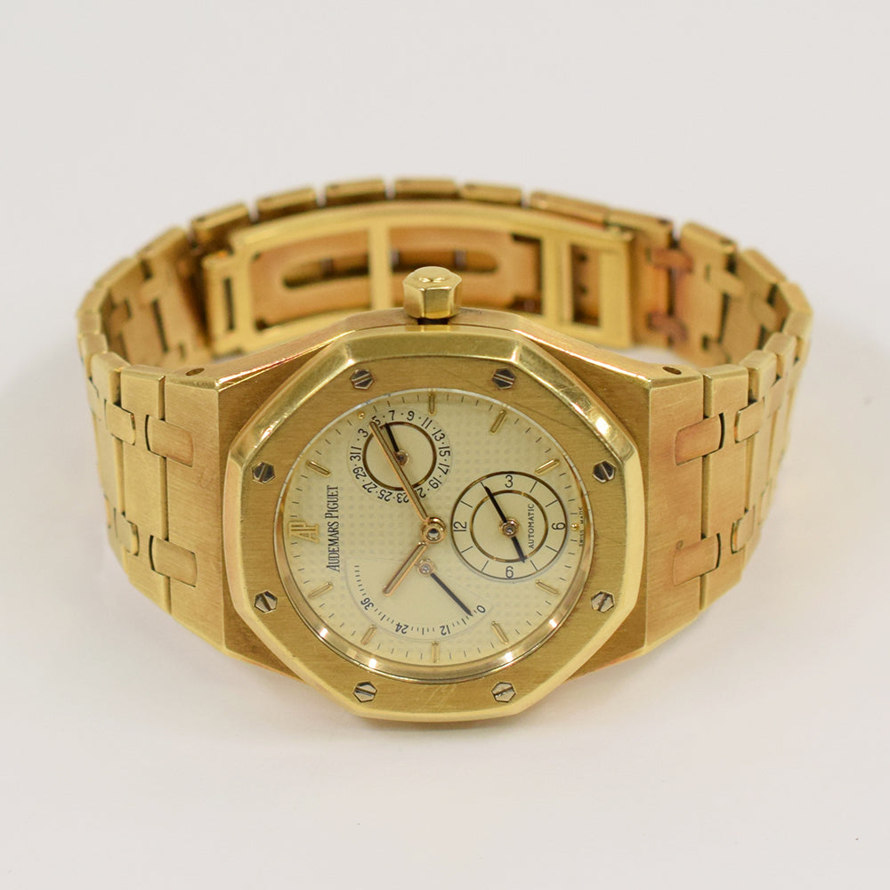 Audemars Piguet Royal Oak Dual Time 36mm Yellow Gold 25730BA.OO.0789BA – Ivory Dial