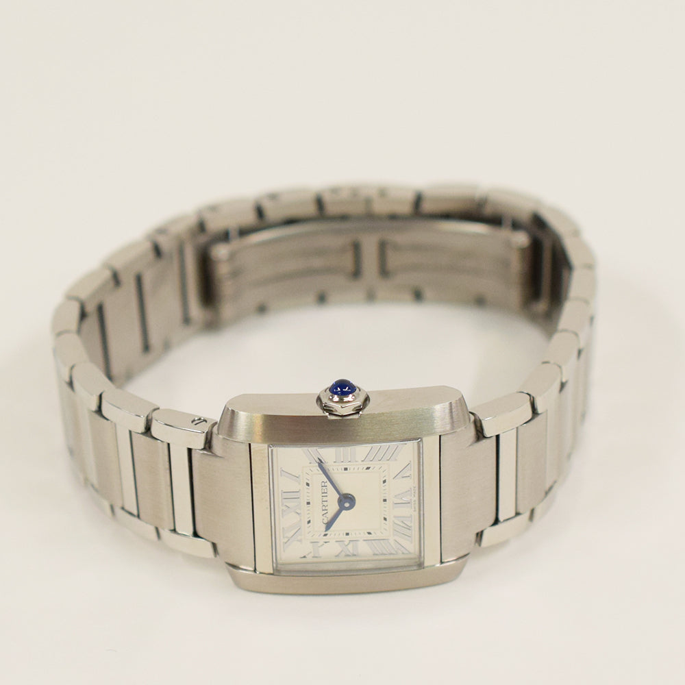 Cartier Tank Française Small 25.7mm x 21.2mm WSTA0129 – Silver Roman Dial