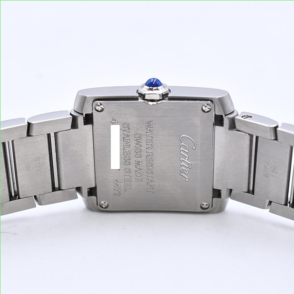 Cartier Tank Française Small 25.7mm x 21.2mm WSTA0129 – Silver Roman Dial