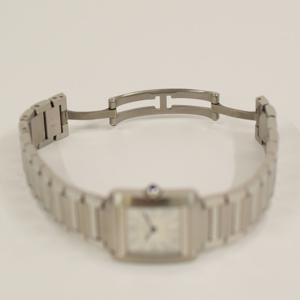 Cartier Tank Française Small 25.7mm x 21.2mm WSTA0129 – Silver Roman Dial