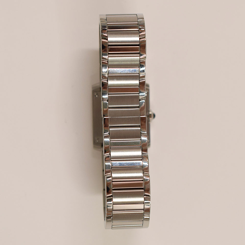 Cartier Tank Française Small 25.7mm x 21.2mm WSTA0129 – Silver Roman Dial