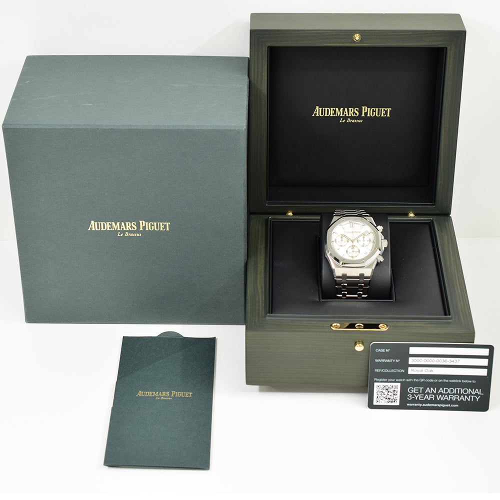 Audemars Piguet Royal Oak Selfwinding Chronograph 41mm 26240ST.OO.1320ST.07 – Silver Dial
