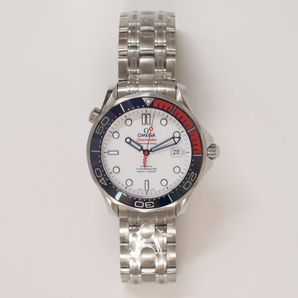 Omega Seamaster Diver 300M Co-Axial 41mm 212.32.41.20.04.001 – White Dial