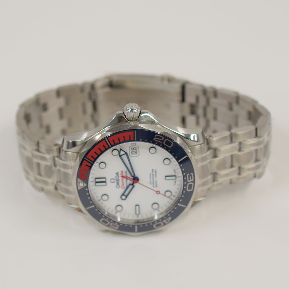 Omega Seamaster Diver 300M Co-Axial 41mm 212.32.41.20.04.001 – White Dial