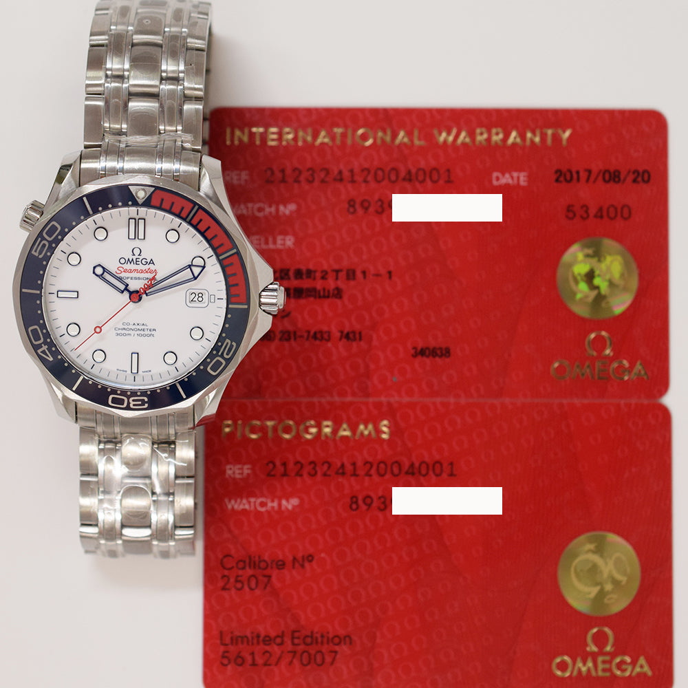 Omega Seamaster Diver 300M Co-Axial 41mm 212.32.41.20.04.001 – White Dial