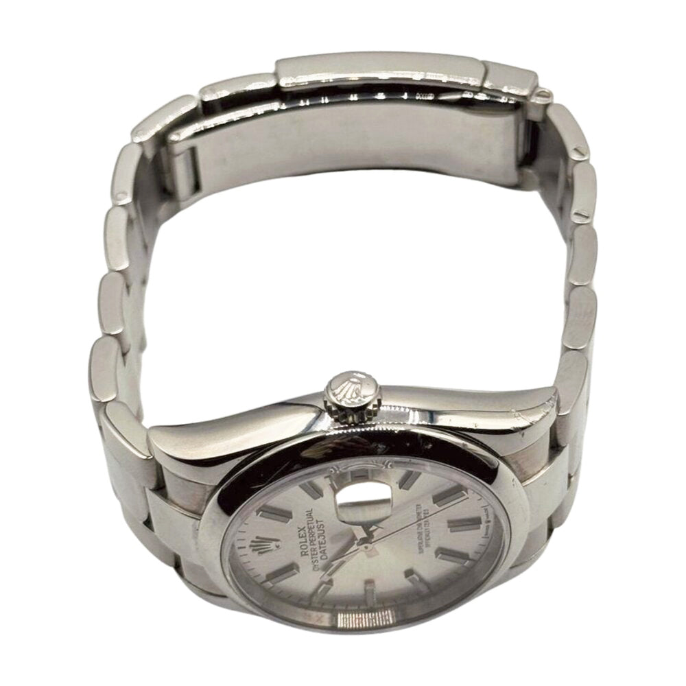 Rolex Datejust 36mm Steel Domed Bezel 126200 – Silver Dial