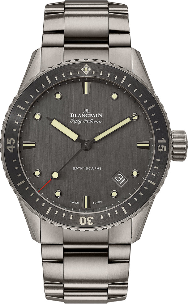 Blancpain Fifty Fathoms Bathyscaphe Grey Titanium (5000-1210-98S)