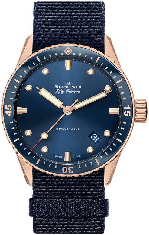 Blancpain Fifty Fathoms Bathyscaphe (5000-36S40-NAOA)
