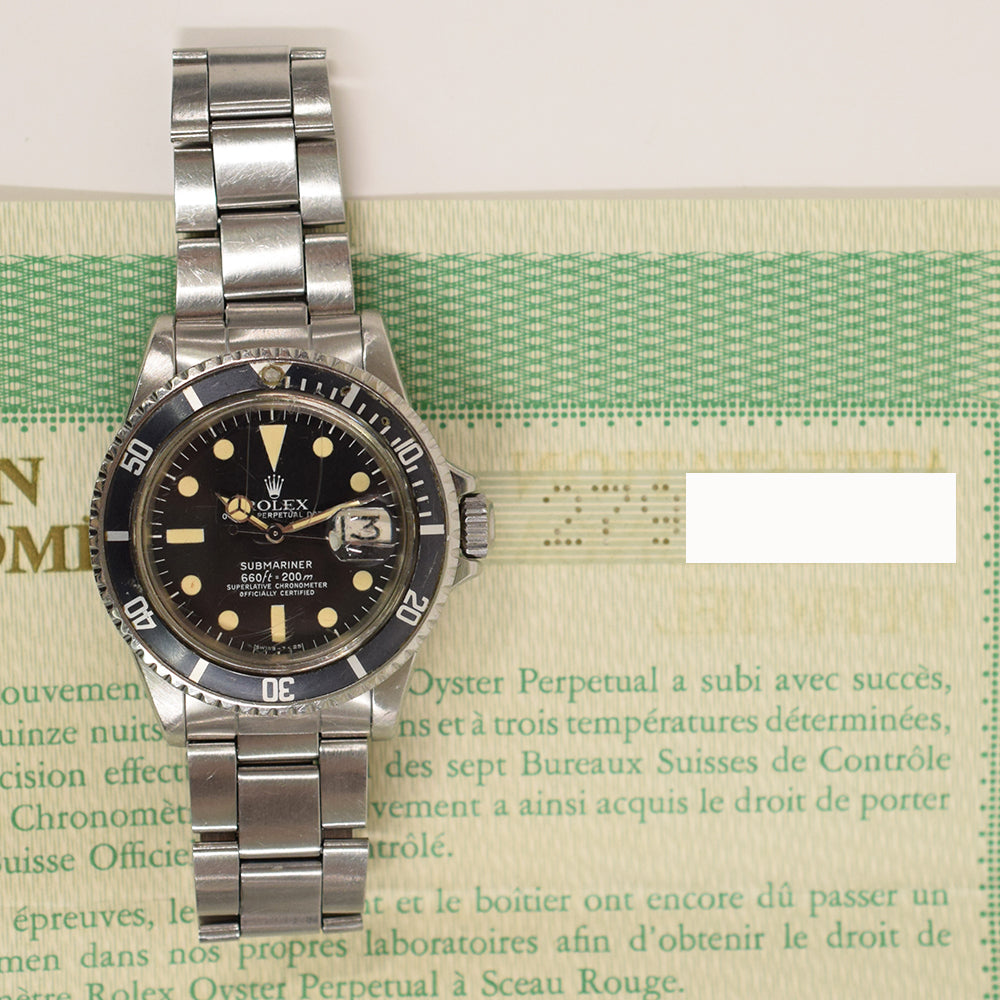 Rolex Submariner Date 40mm 1680 – Black Dial