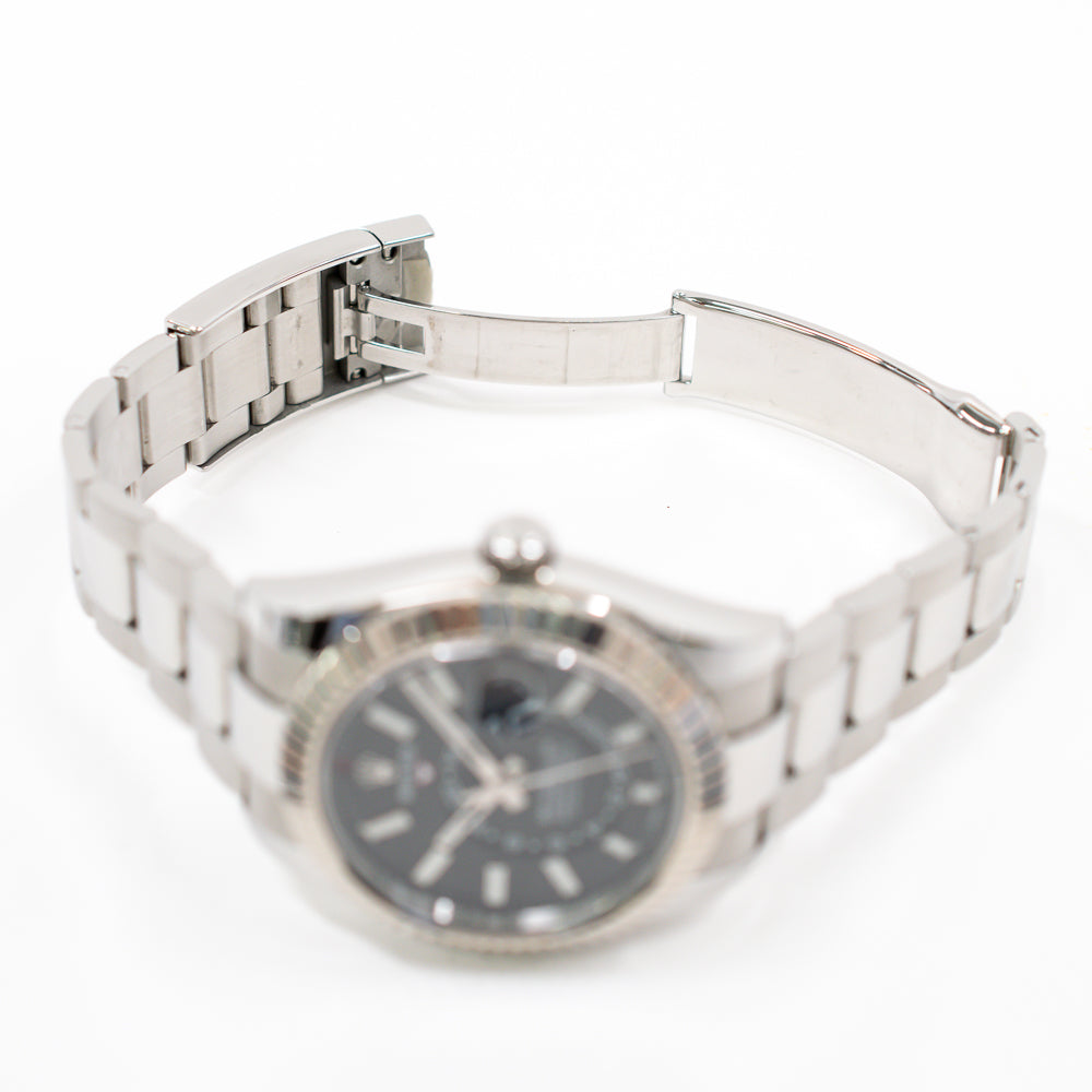 Rolex Sky-Dweller 42mm Steel and White Gold 326934 – Black Dial