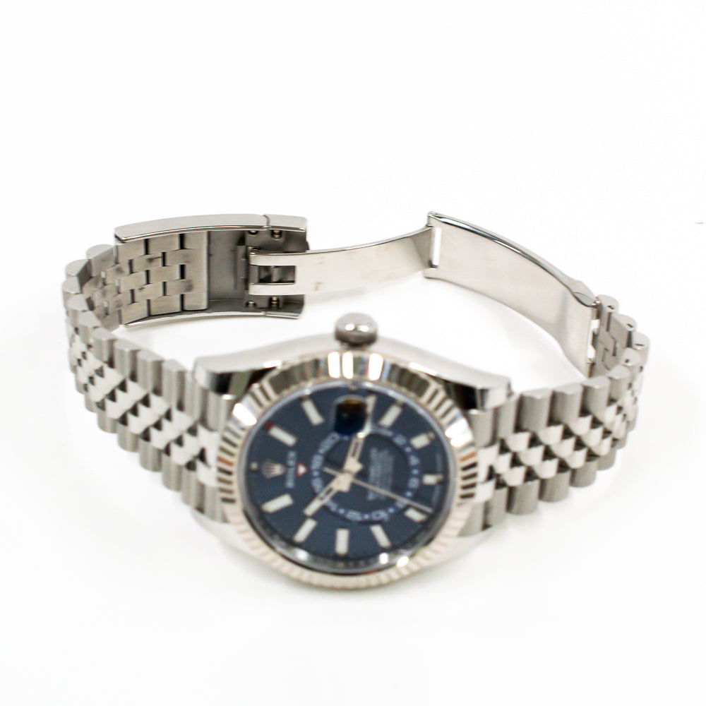 Rolex Sky-Dweller 42mm Steel and White Gold 336934 – Blue Dial