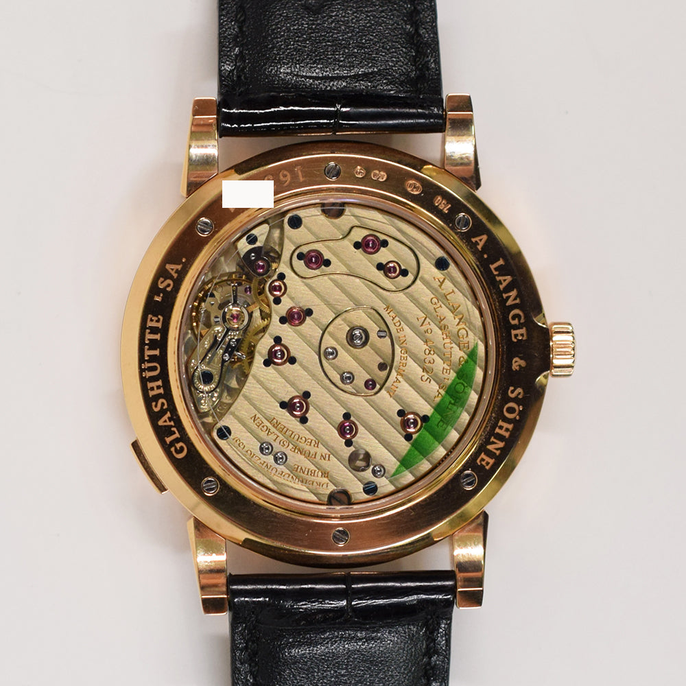 A. Lange & Söhne Saxonia Automatic 38.5mm 115.031 – Blue Roman Dial