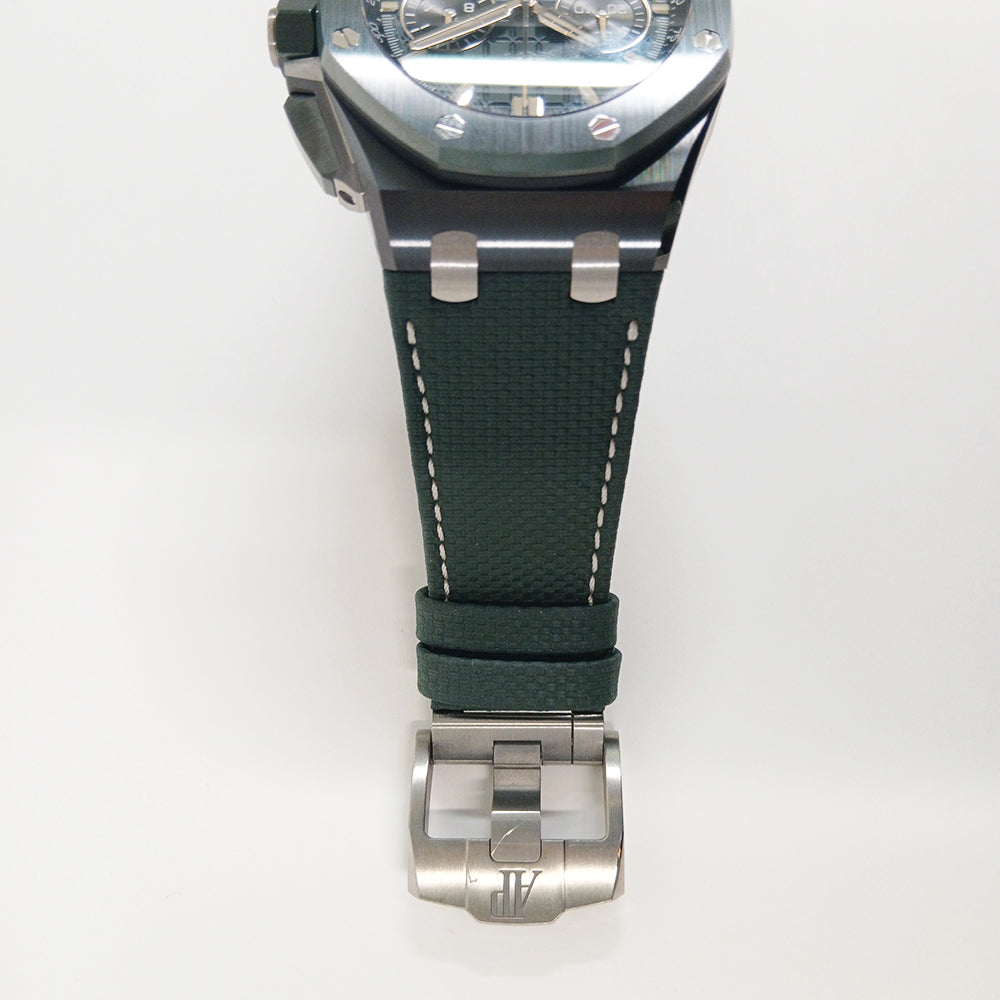 Audemars Piguet Royal Oak Offshore Chronograph 43mm Ceramic 26420CE.OO.A063VE.01 – Green Dial