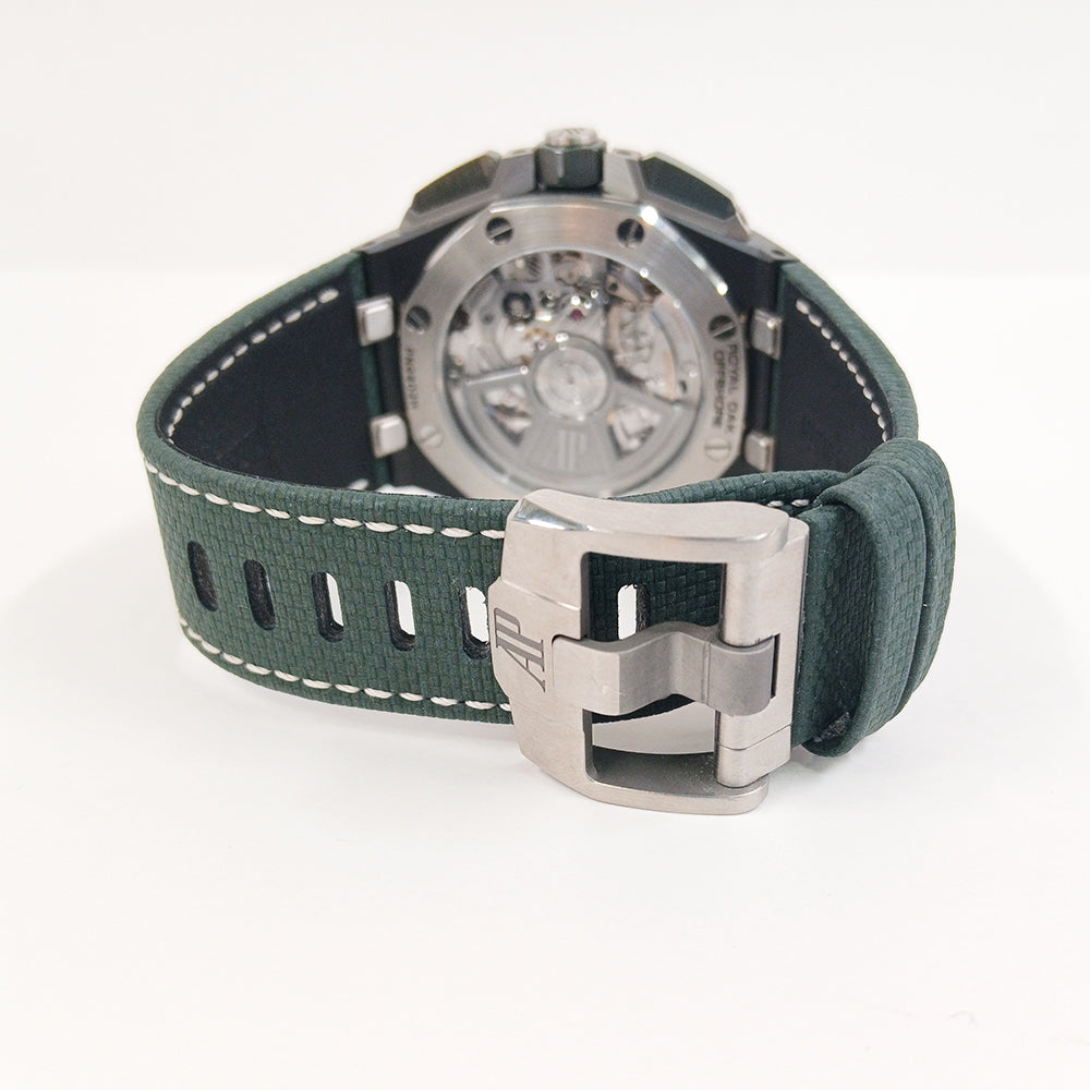 Audemars Piguet Royal Oak Offshore Chronograph 43mm Ceramic 26420CE.OO.A063VE.01 – Green Dial