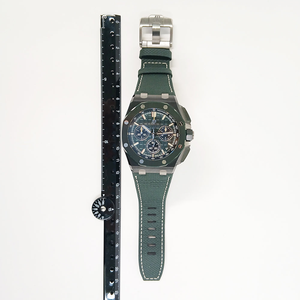 Audemars Piguet Royal Oak Offshore Chronograph 43mm Ceramic 26420CE.OO.A063VE.01 – Green Dial