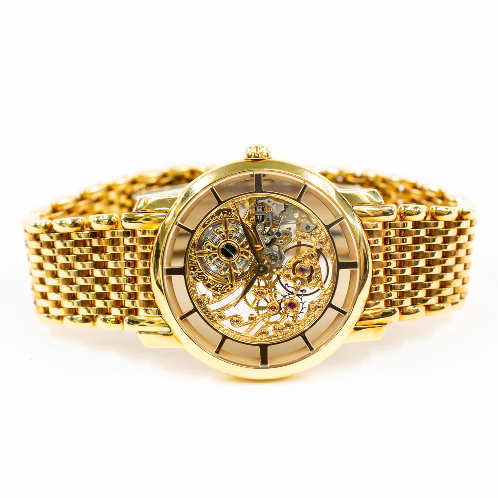 Patek Philippe Calatrava 31.5mm Yellow Gold 7180/1J-001 – Skeleton Dial