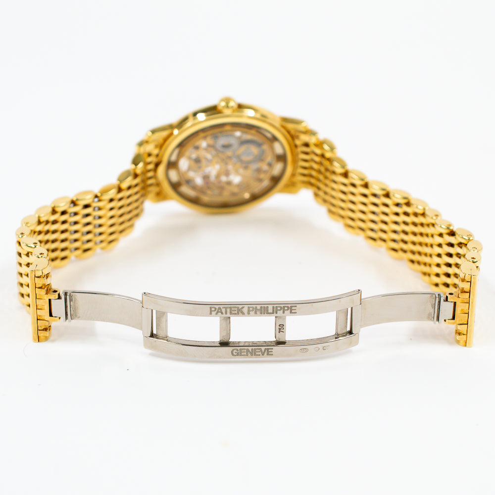 Patek Philippe Calatrava 31.5mm Yellow Gold 7180/1J-001 – Skeleton Dial