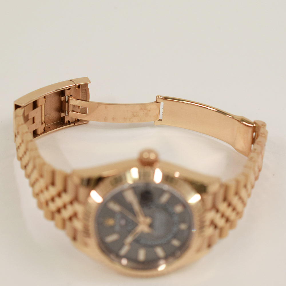 Rolex Sky-Dweller 42mm Everose Gold 336935 – Grey Dial