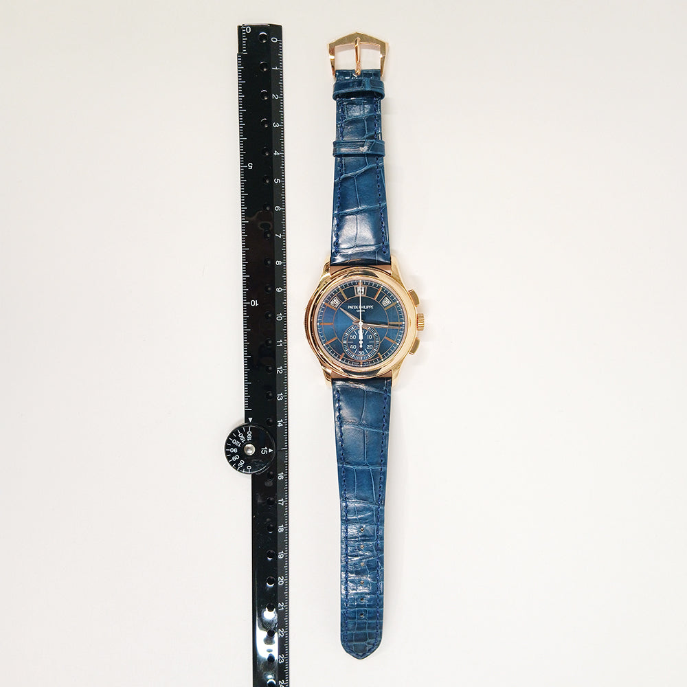 Patek Philippe Annual Calendar Flyback Chronograph 42mm 5905R-010 – Blue Dial