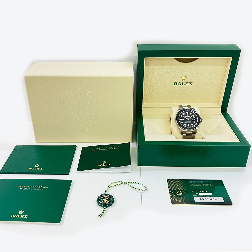 Rolex Yacht-Master 42mm RLX Titanium 226627 – Black Dial