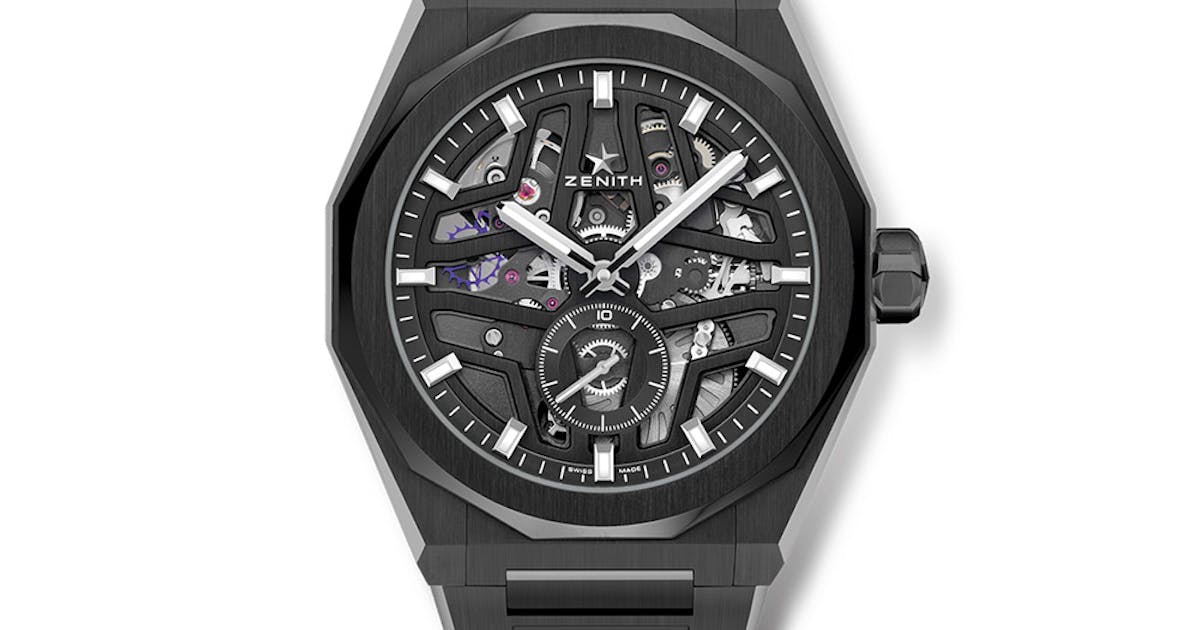 Zenith Defy Skyline Skeleton 41mm Black 49.9300.3620/78.I001