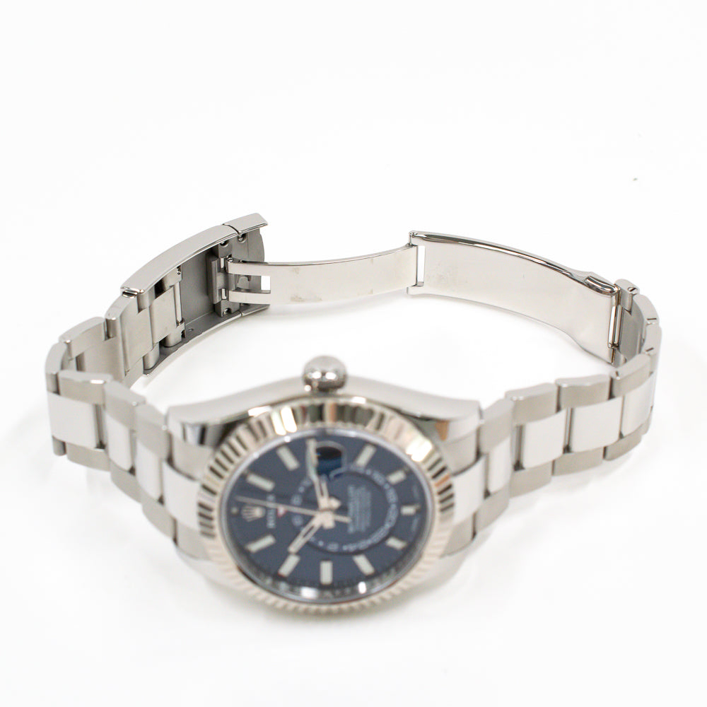 Rolex Sky-Dweller 42mm Steel and White Gold 326934 – Blue Dial
