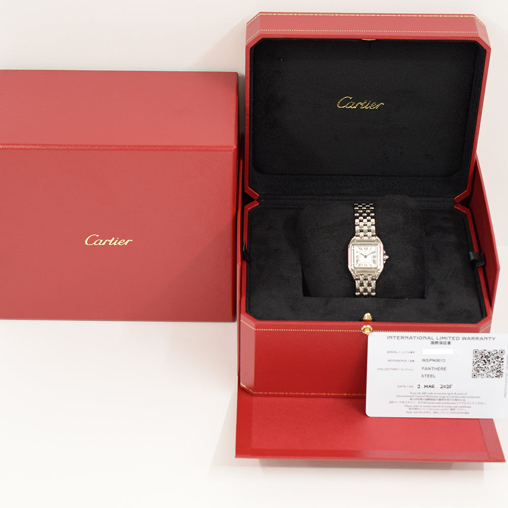 Cartier Panthère de Cartier Small 30mm x 22mm WSPN0013 – Silver Roman Dial