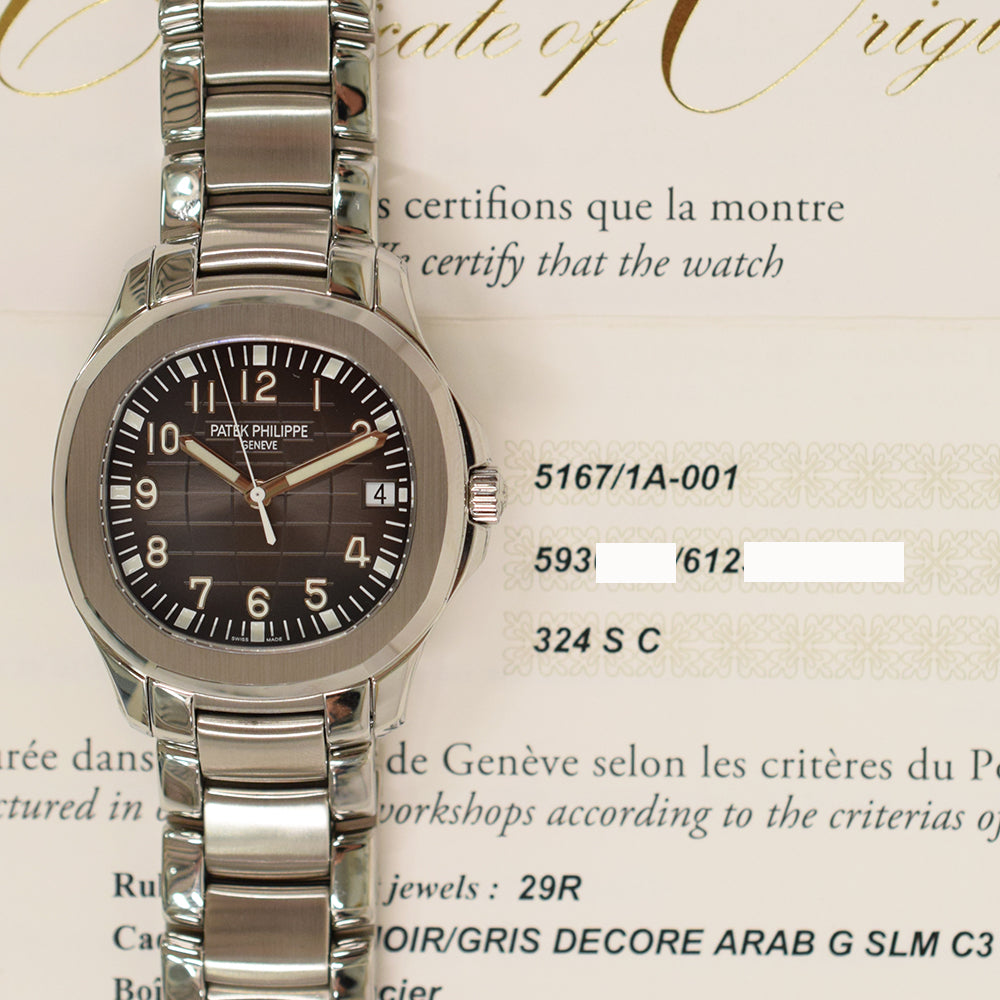 Patek Philippe Aquanaut 40.8mm 5167/1A-001 – Black Dial