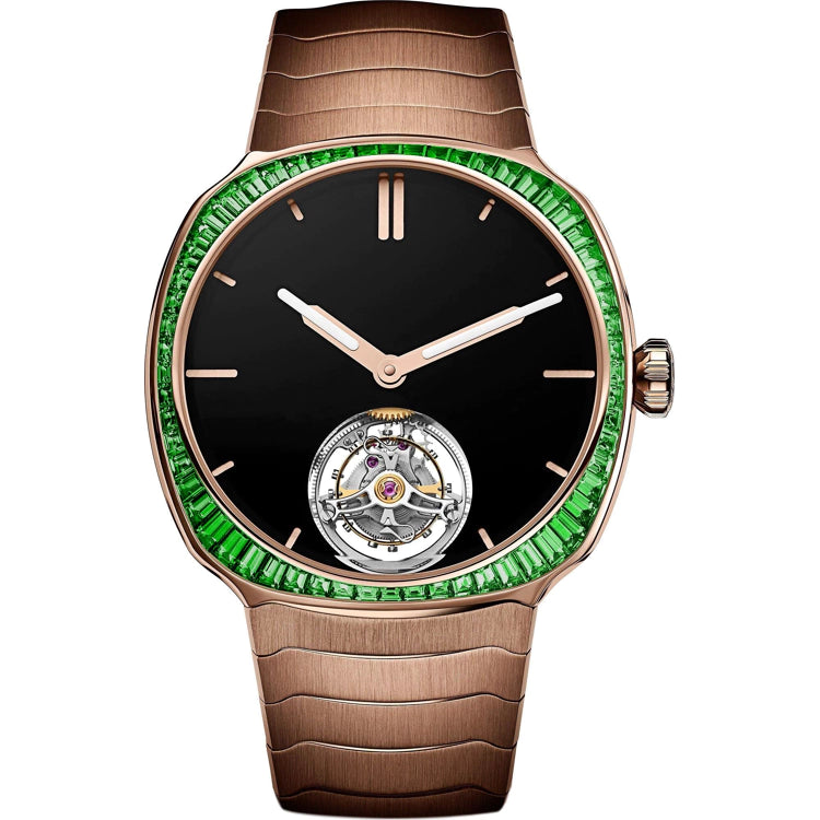 H. Moser & Cie. Streamliner Tourbillon Rose Gold Vantablack (6805-0412)