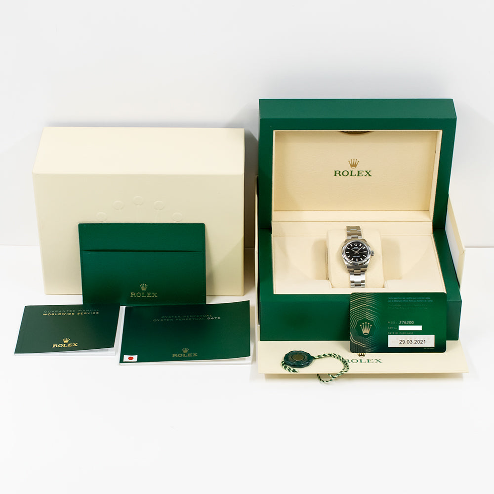 Rolex Oyster Perpetual 28mm 276200 – Black Dial