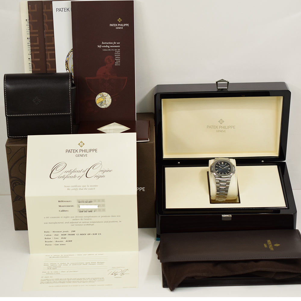 Patek Philippe Nautilus 40mm 5711/1A-001 – Blue Dial
