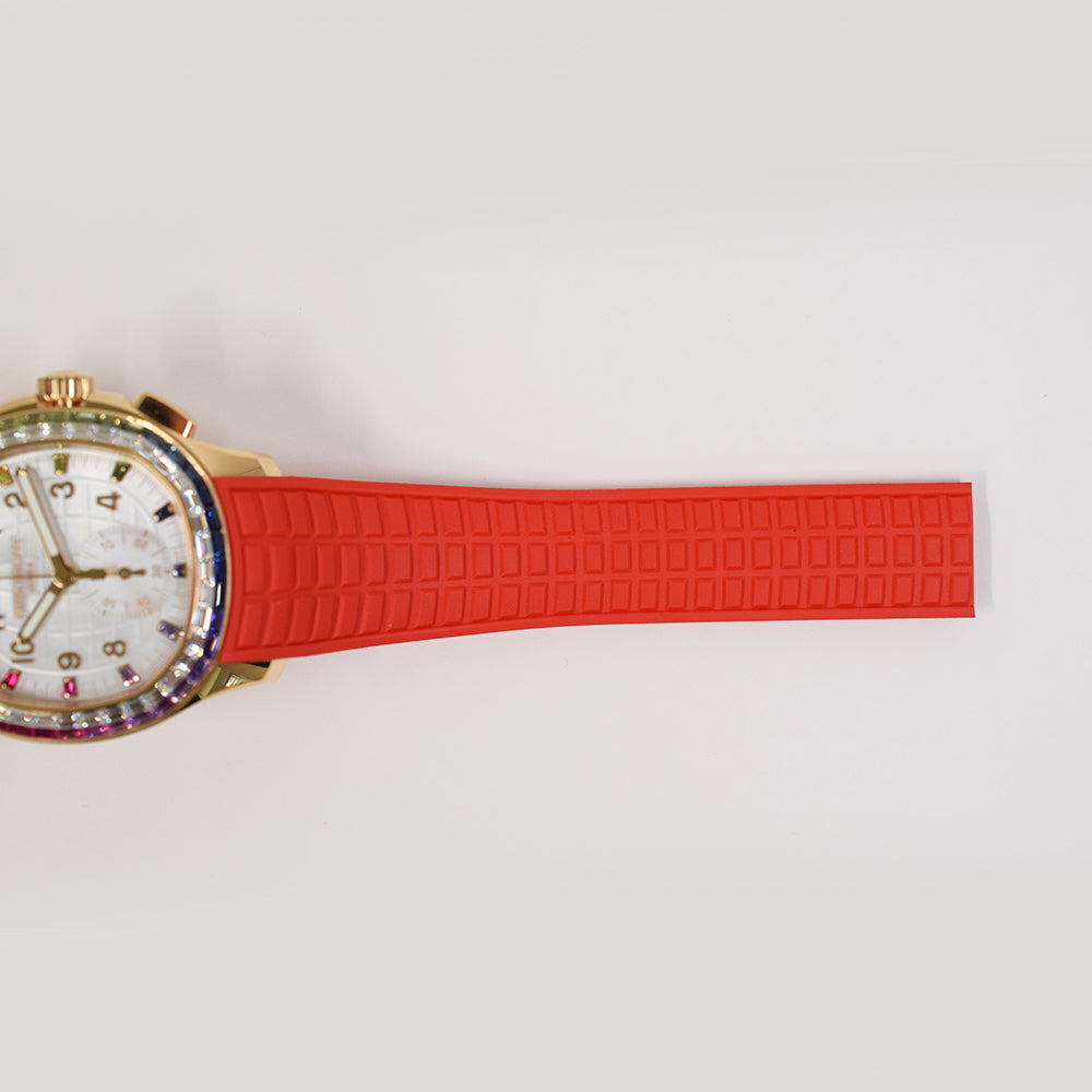 Patek Philippe Aquanaut Luce Rainbow Chronograph 39.9mm 7968/300R-001 – MOP Rainbow Diamond Dial
