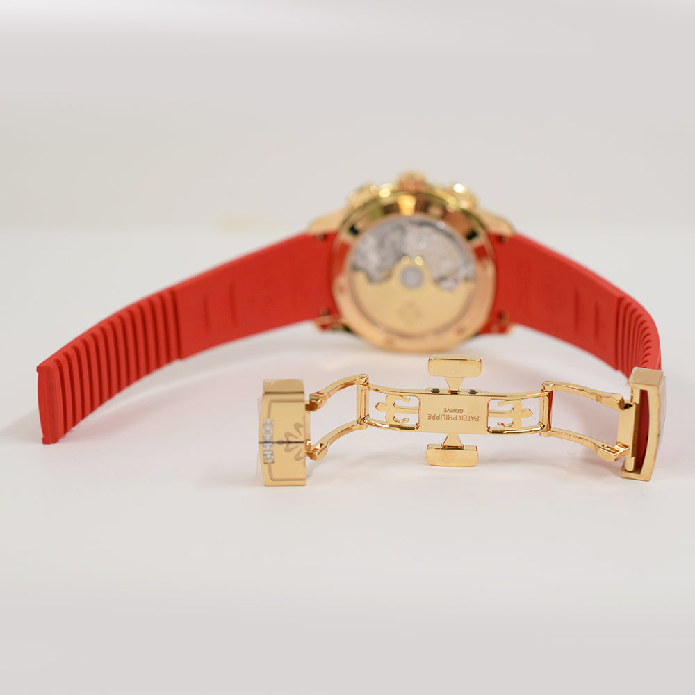 Patek Philippe Aquanaut Luce Rainbow Chronograph 39.9mm 7968/300R-001 – MOP Rainbow Diamond Dial